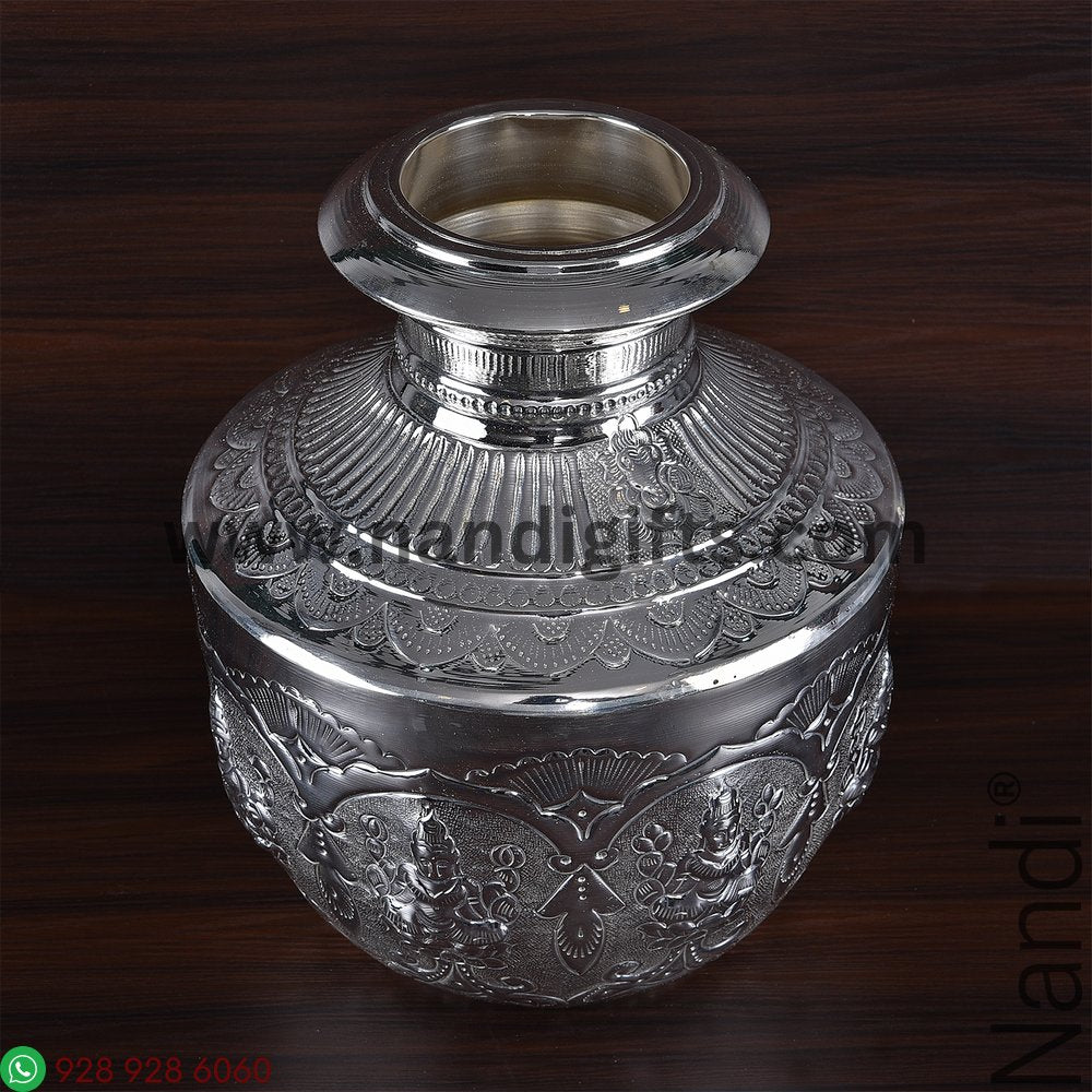 GERMAN SILVER ASTALAKSHMI KODAM BIG