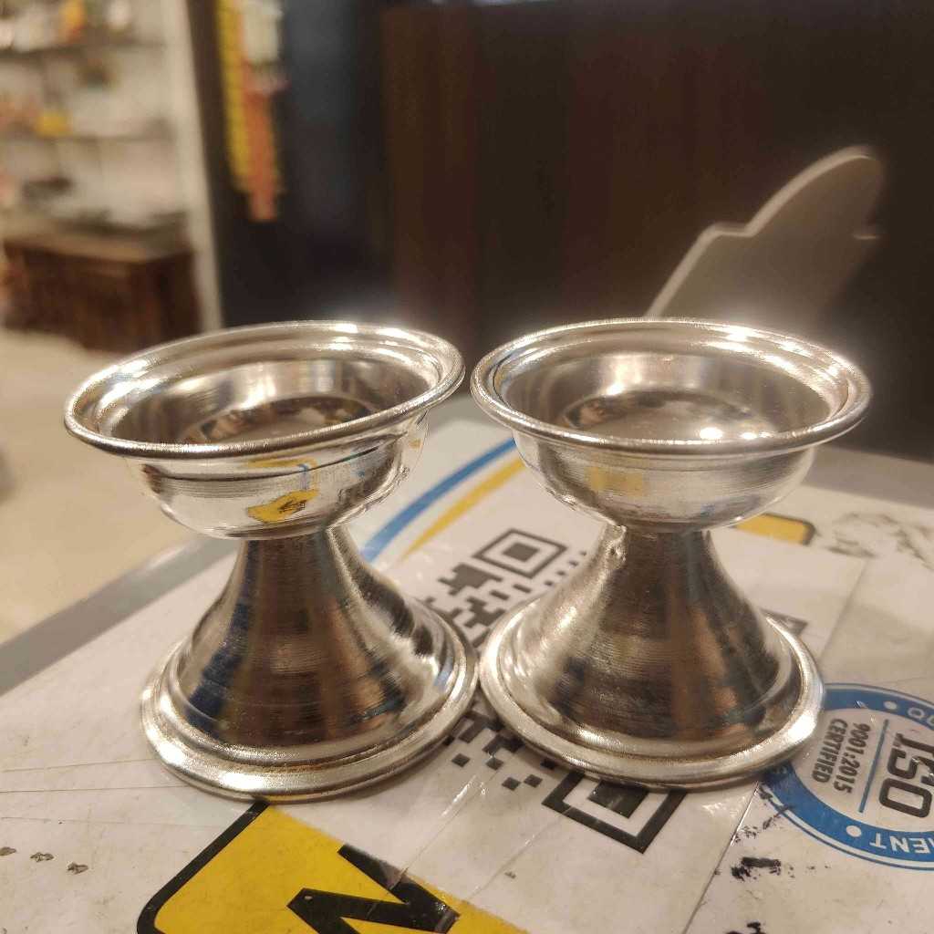 GERMAN SILVER NIRANJAN BIG PAIR