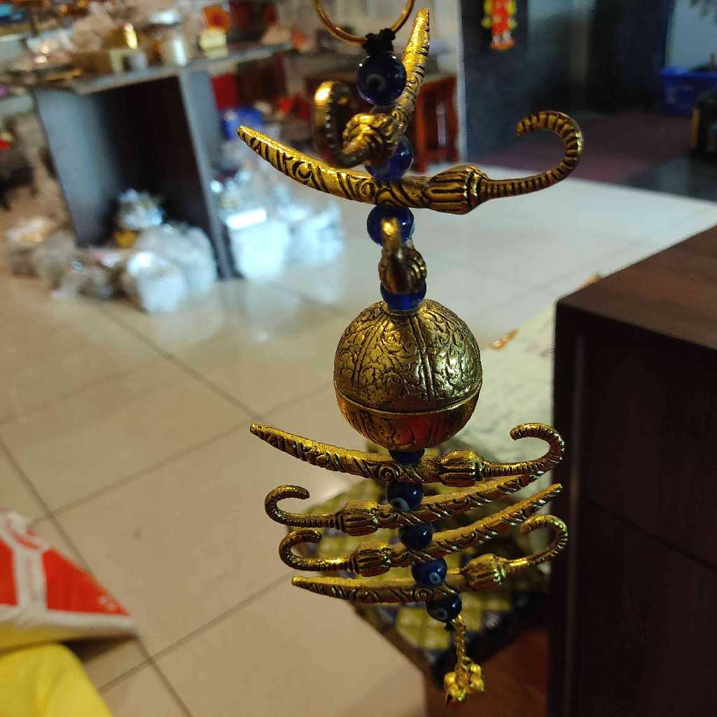 Metal Nimbu Mirchi Door Hanging