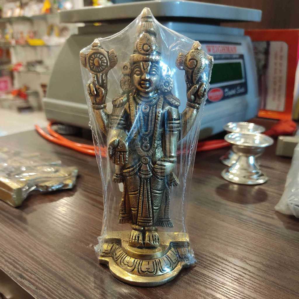 Brass Shri Balaji Statue