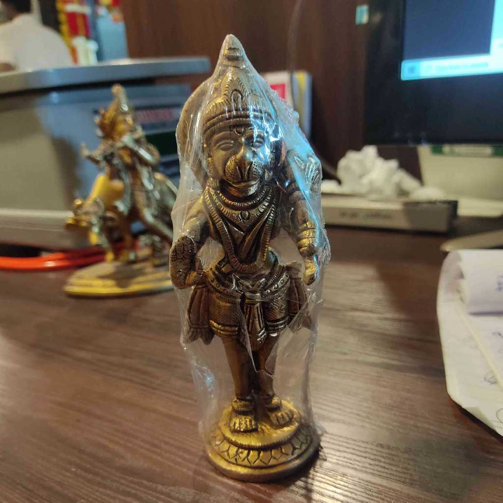 Brass Anjaneya Idol