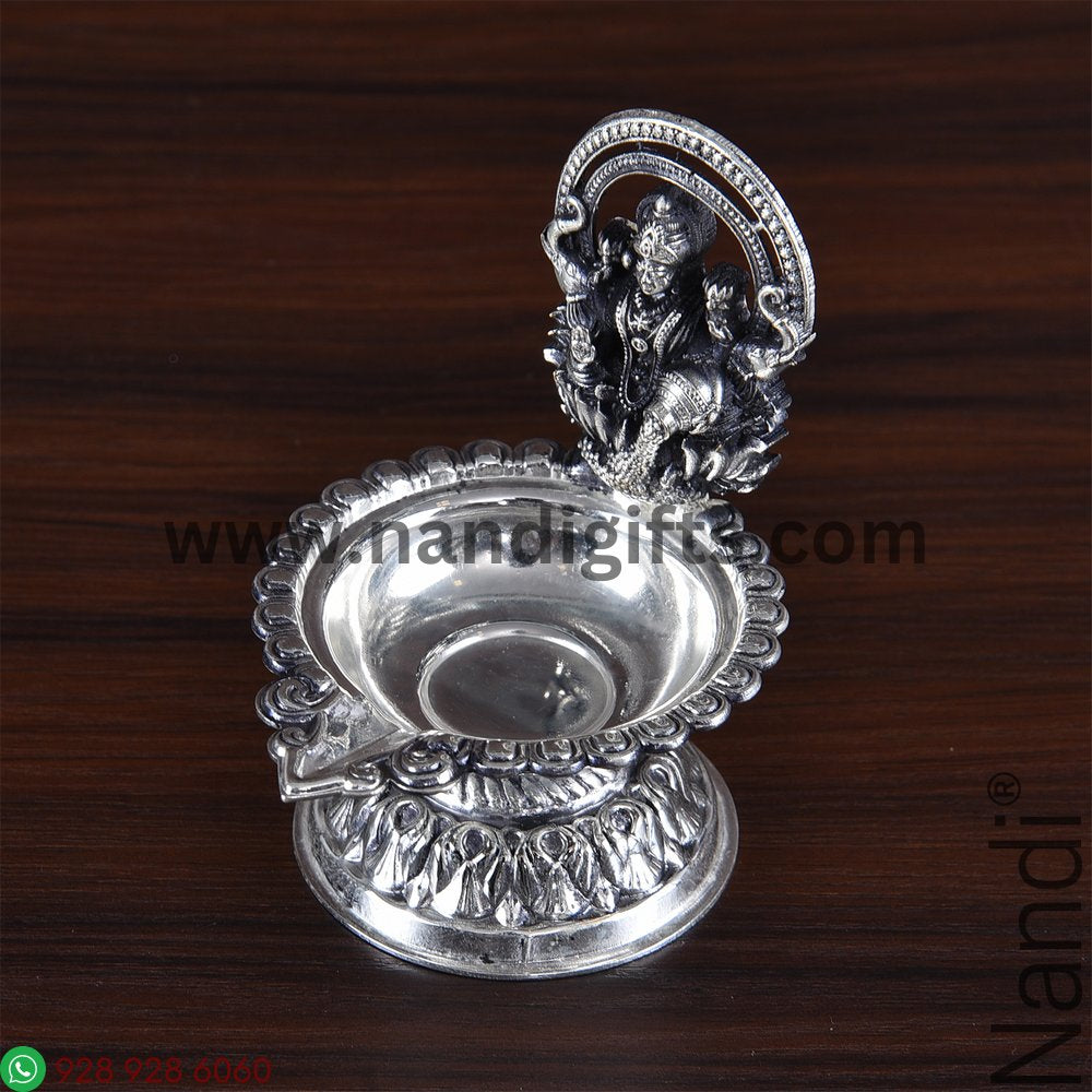 GS ANTIQ GAJ LAXMI DIYA MEDIUM