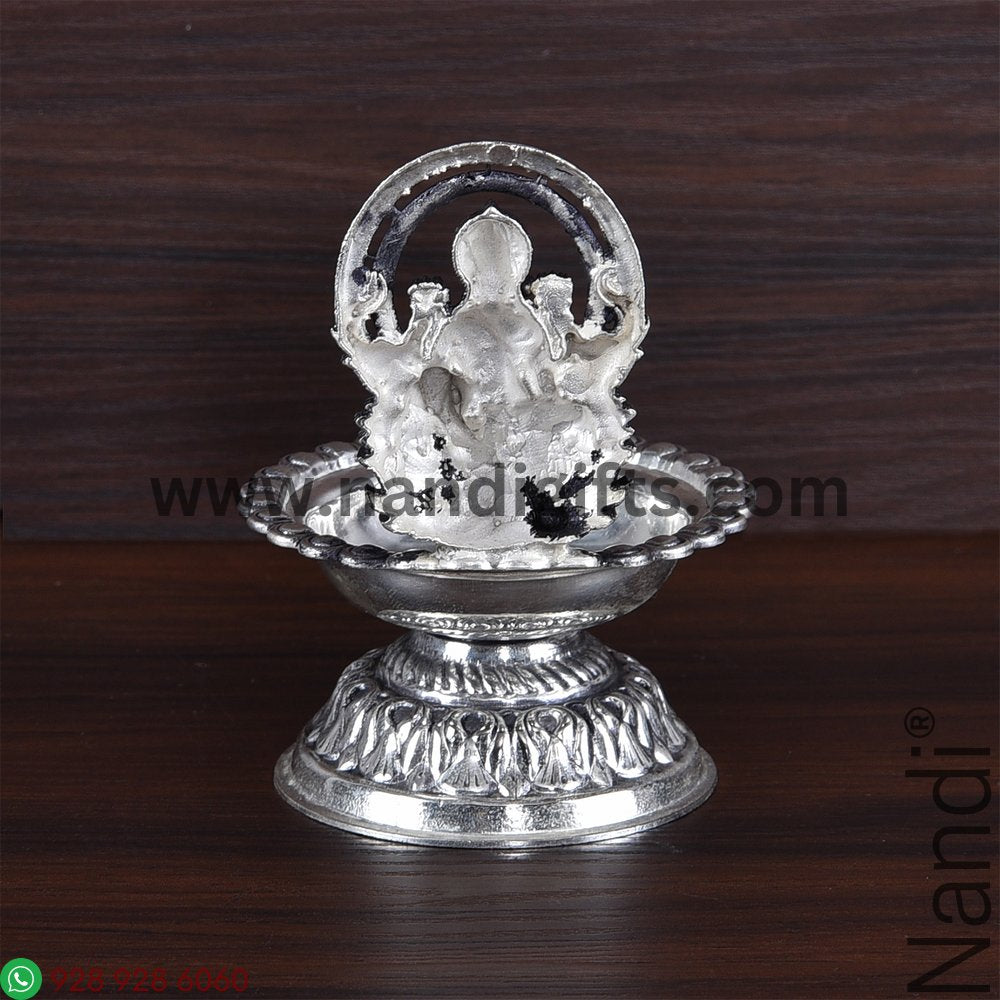 GS ANTIQ GAJ LAXMI DIYA MEDIUM