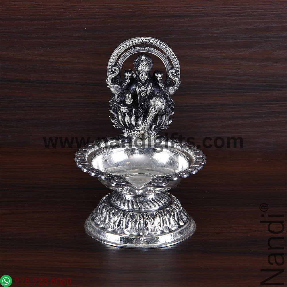 GS ANTIQ GAJ LAXMI DIYA MEDIUM