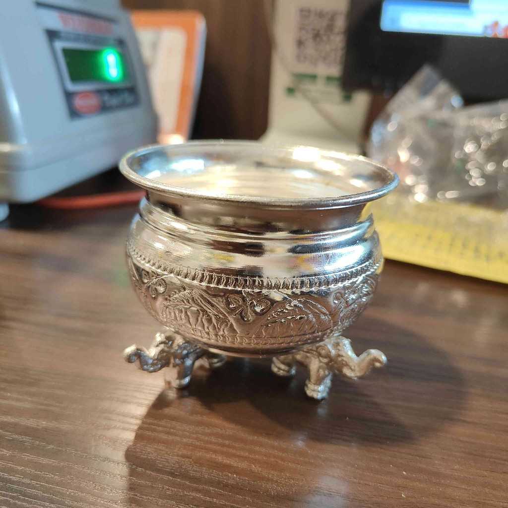 GS ELEPHANT MATKA SMALL FINE CARVE