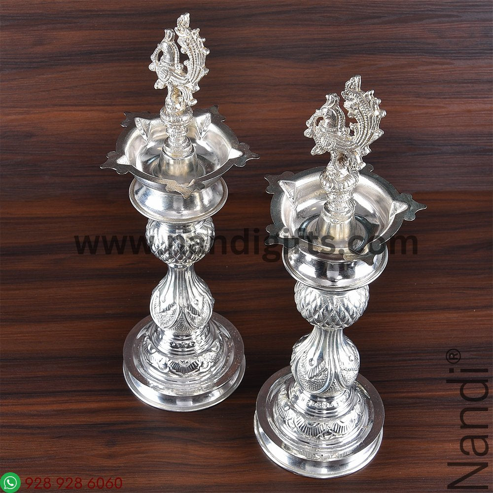 GS PEACOCK DIYA 15 PAIR