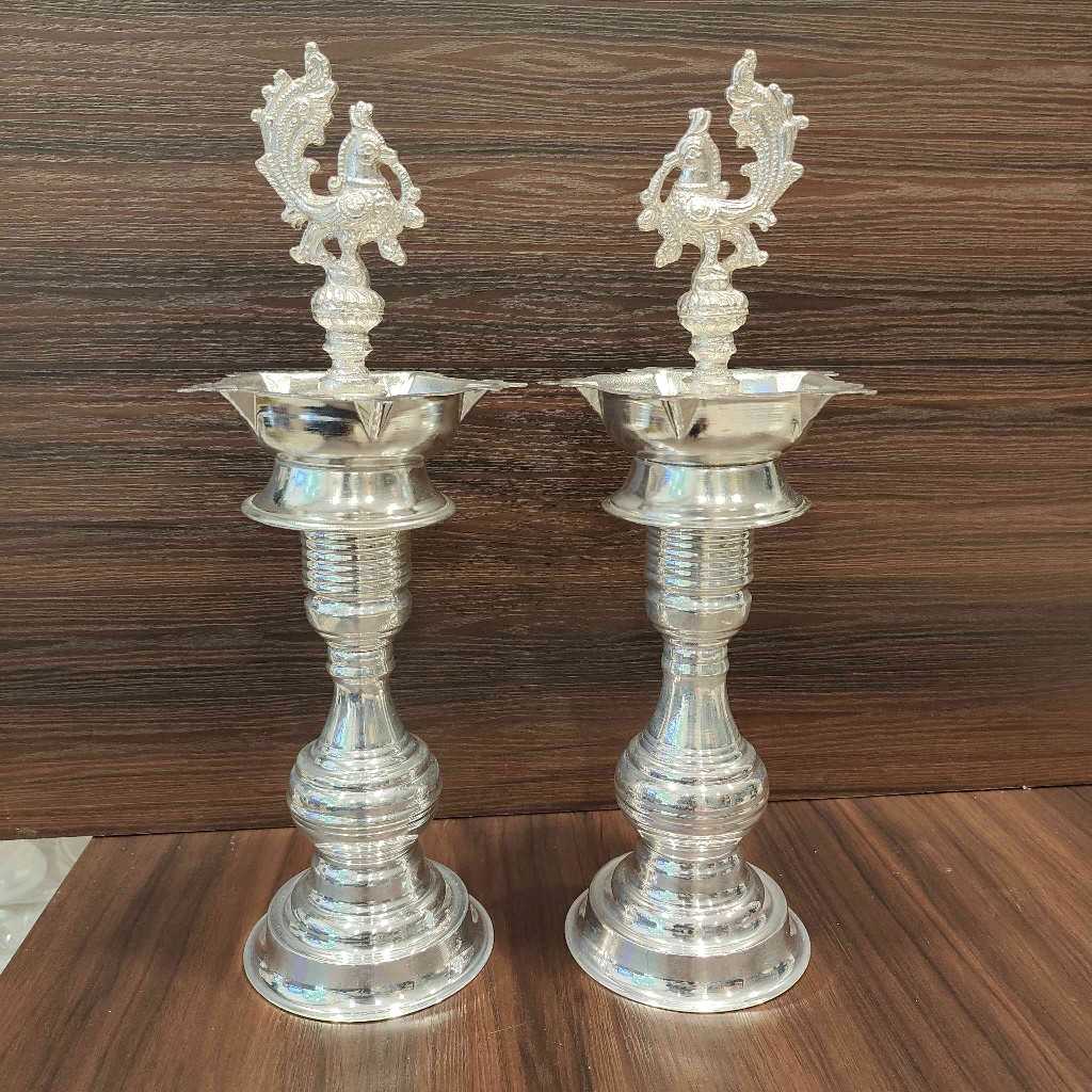 GS PEACOCK DIYA PLAIN 14 PAIR