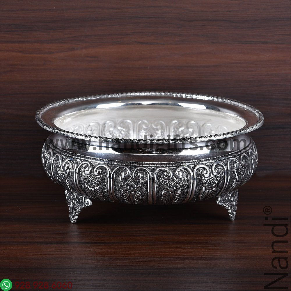 ANTIQ GS FLORAL URLI 7 INCH