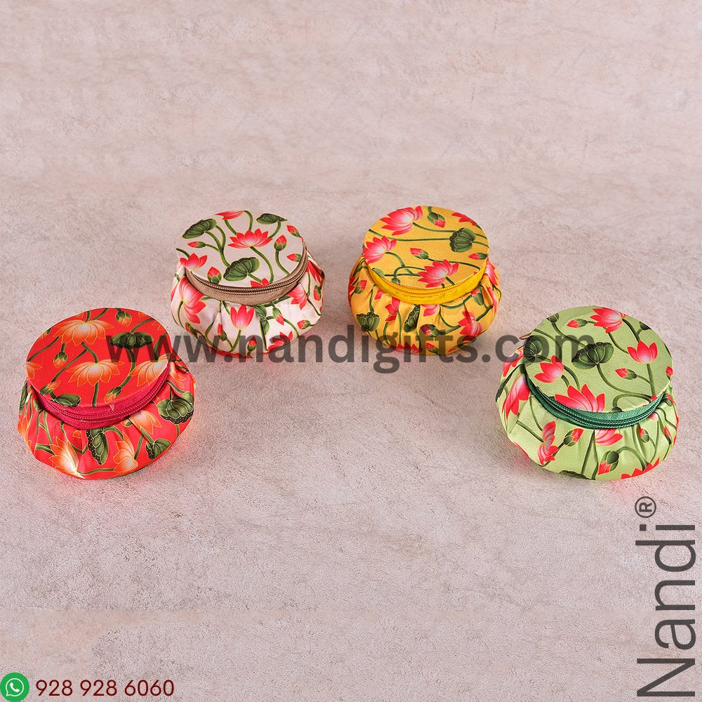 Pichwai Lotus Matka Bangle Box