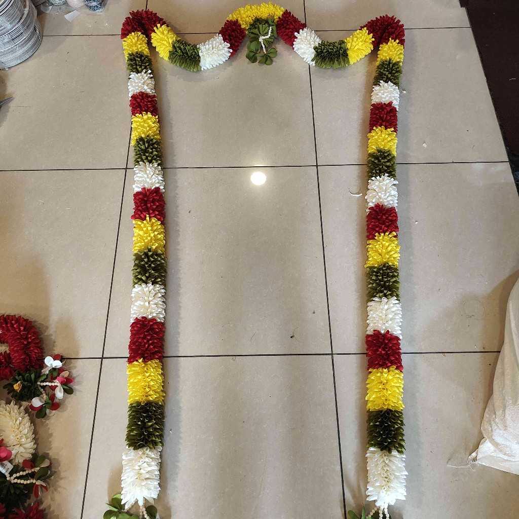 Multi Colour kadamba Door Set D fold