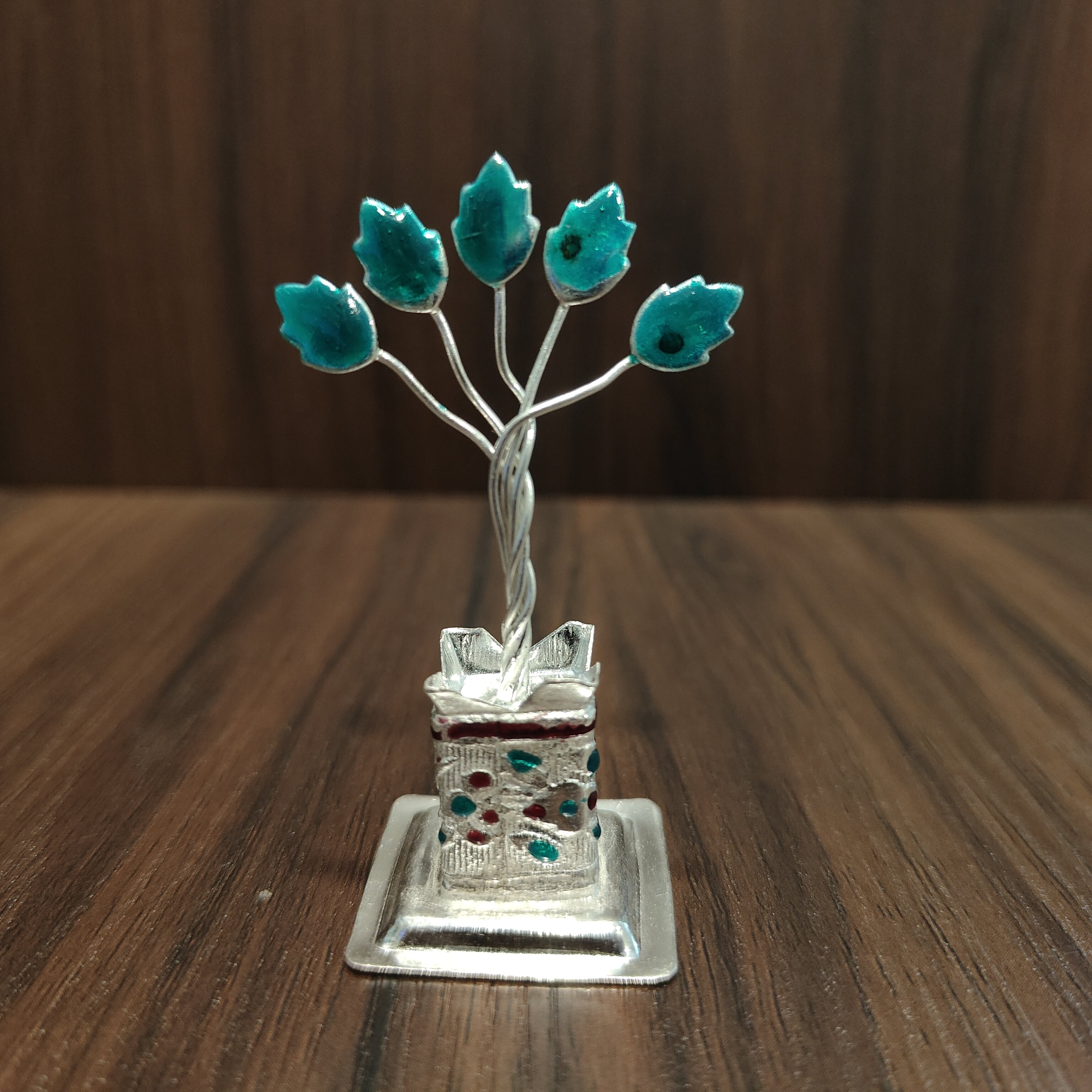 GS MINAKARI TULSI POT SMALL
