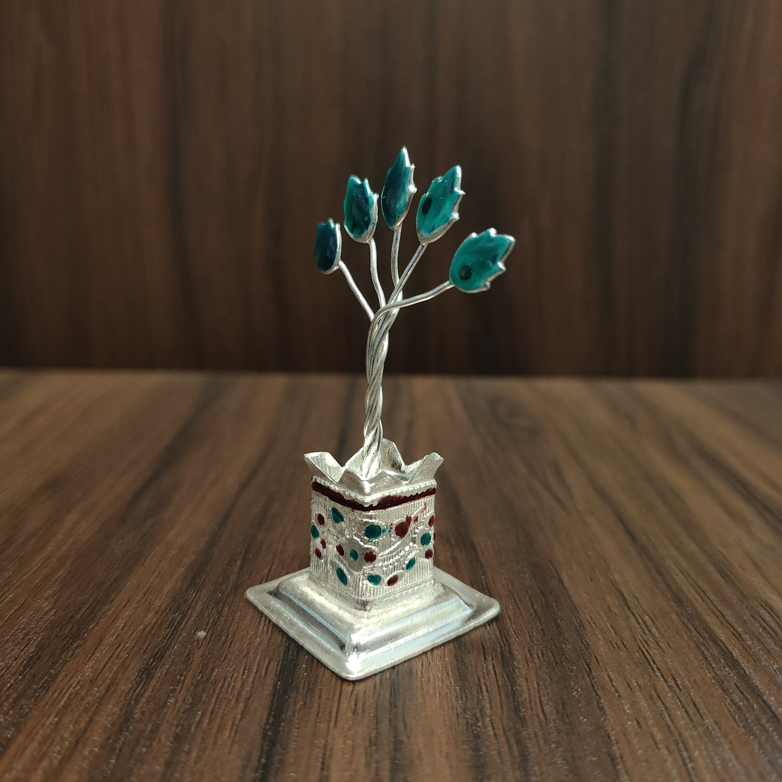 GS MINAKARI TULSI POT SMALL