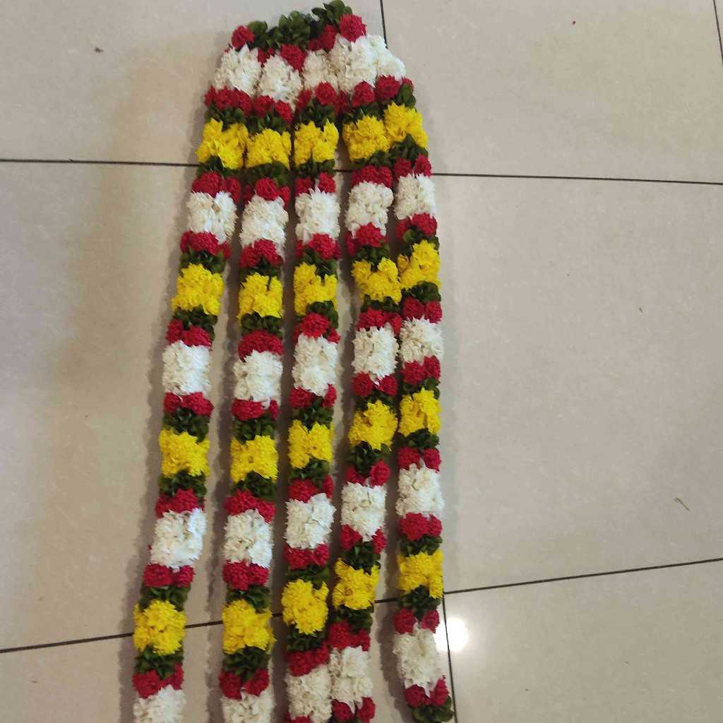 Artificial Sevanthi Mala String Multi Colour
