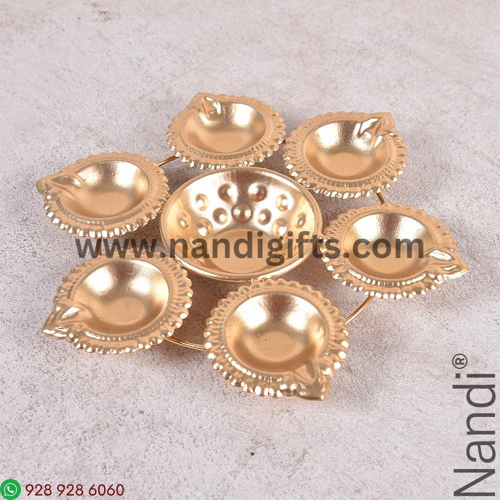 Diya urli Mini - 6 Diya