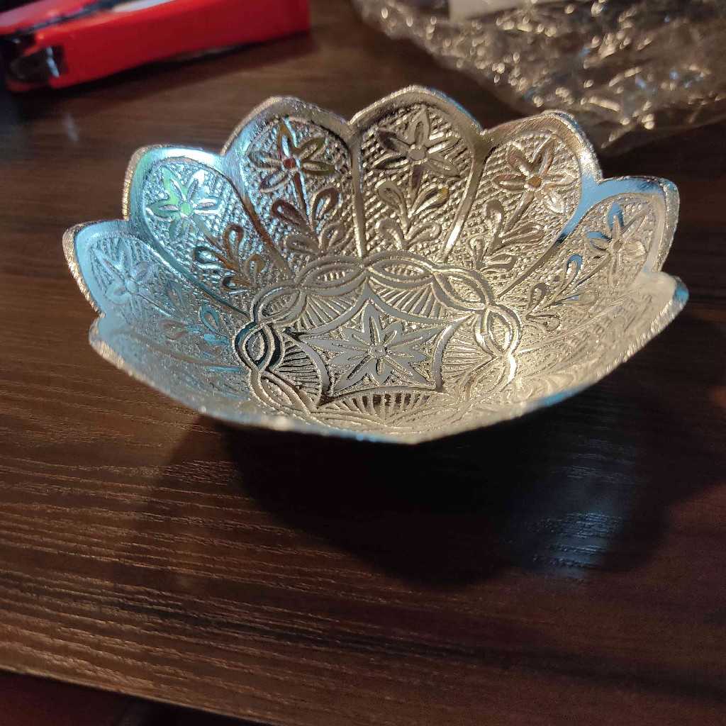 Silver Plated Bowl Kamal 3