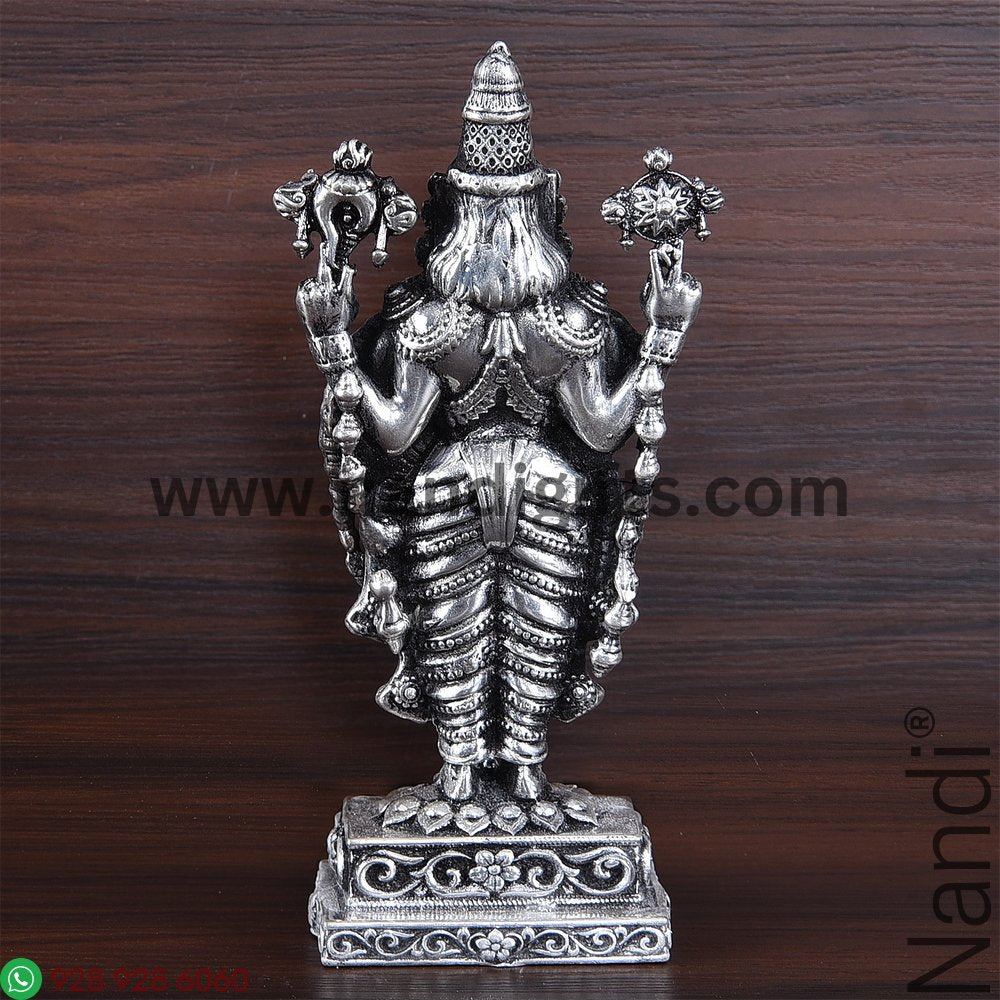 Antiq German Silver Tirupati Balaji 5