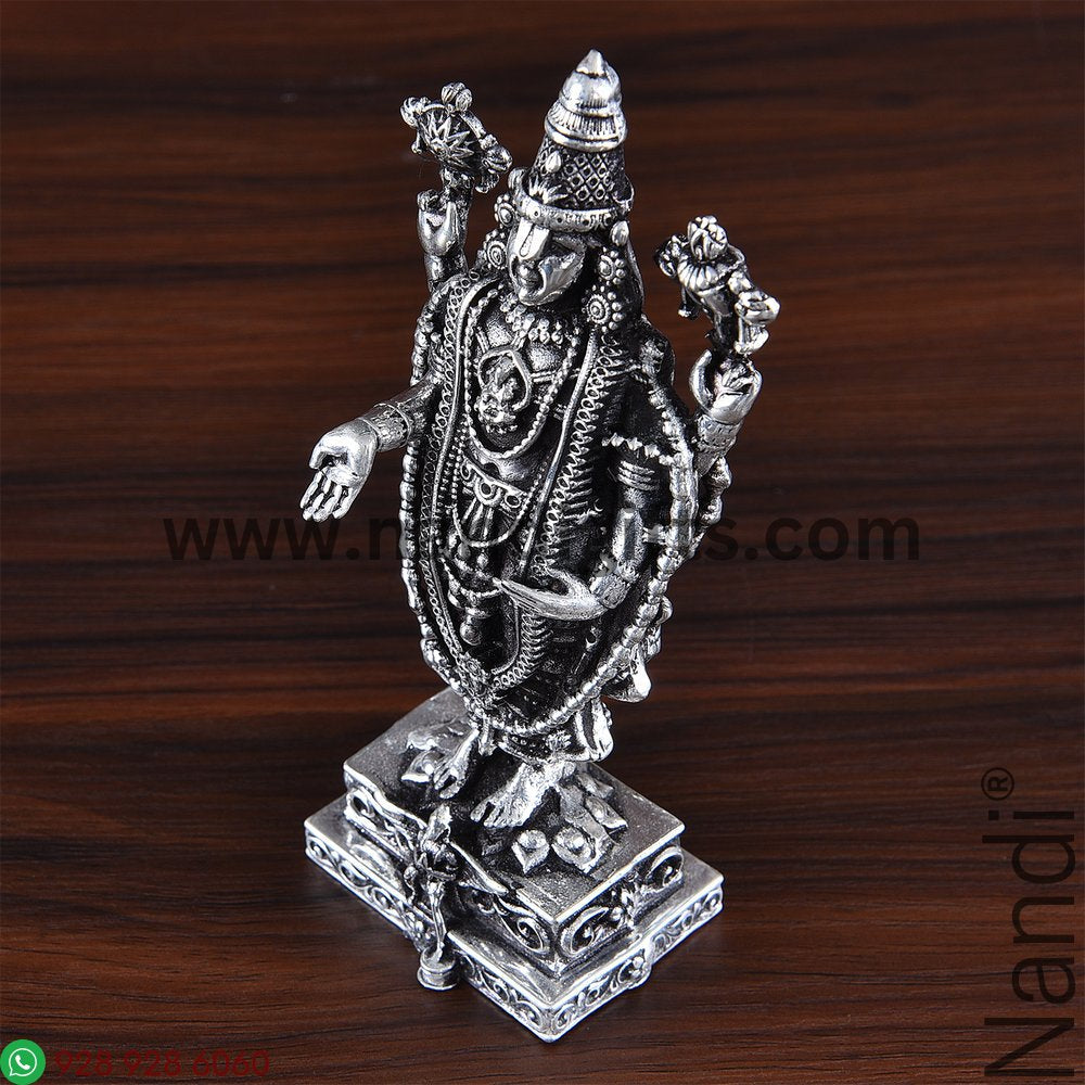 Antiq German Silver Tirupati Balaji 5