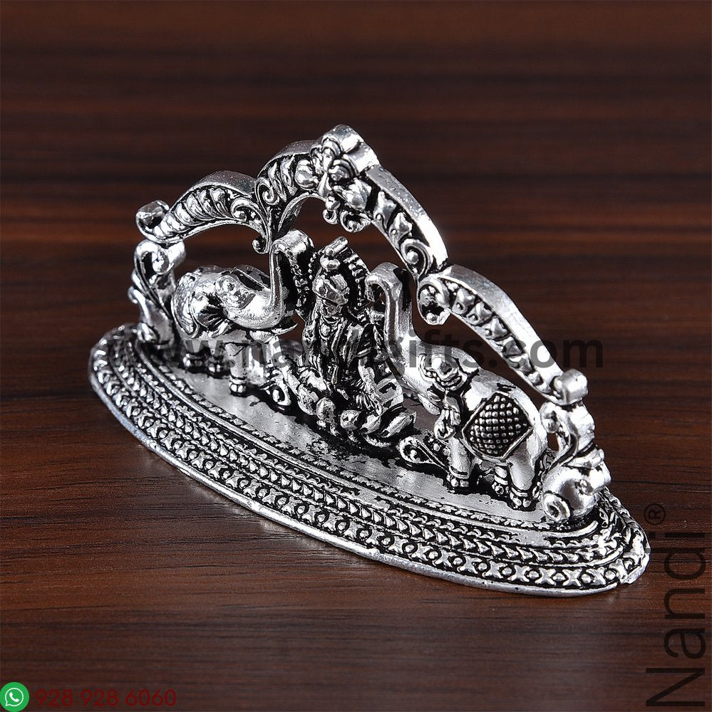 Antiq German Silver Gaja Lakshmi Arch