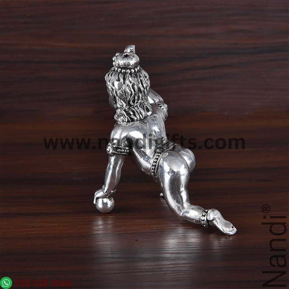 Antiq German Silver Laddu Gopal 2.5