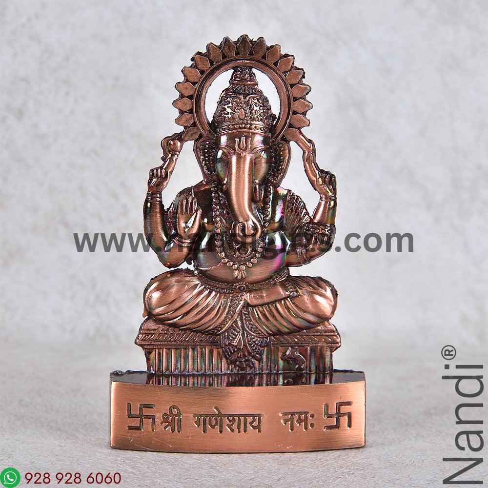 Ganesh Antiq Finish Big