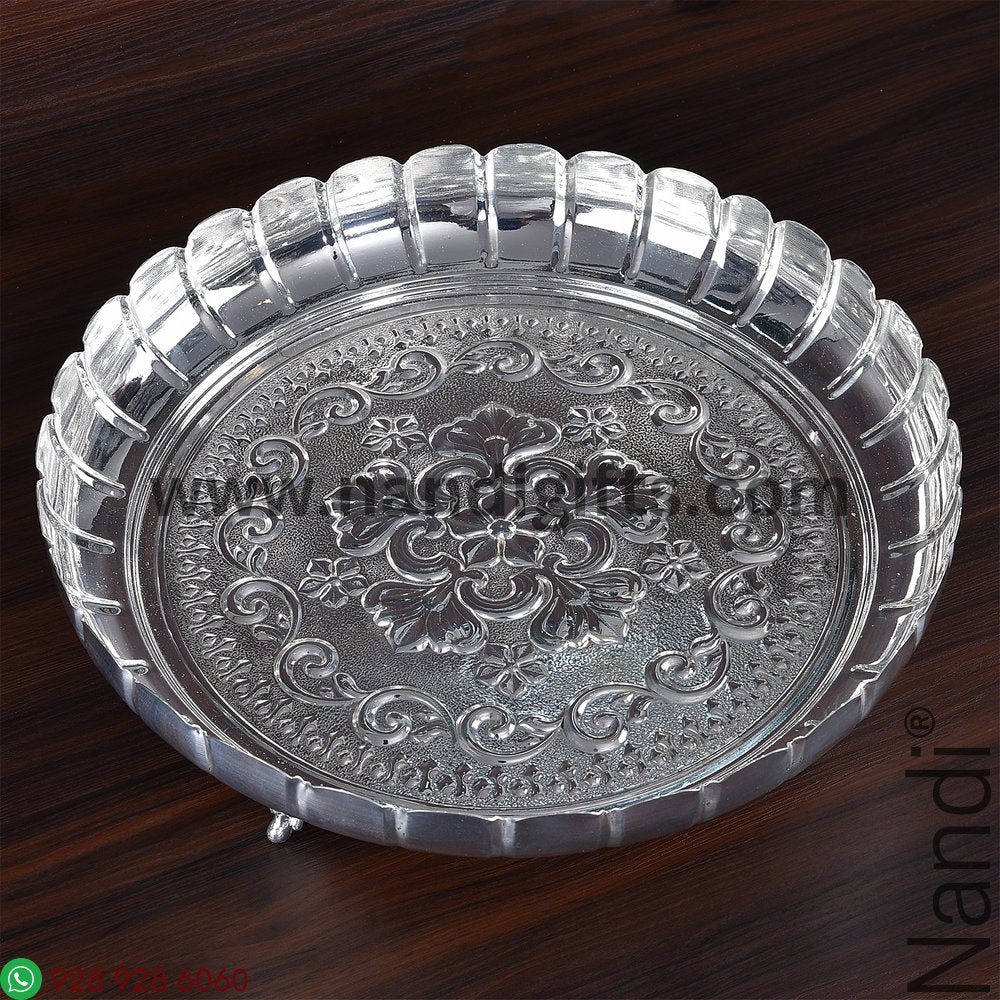 GS FLOWER CUT PLATE 12