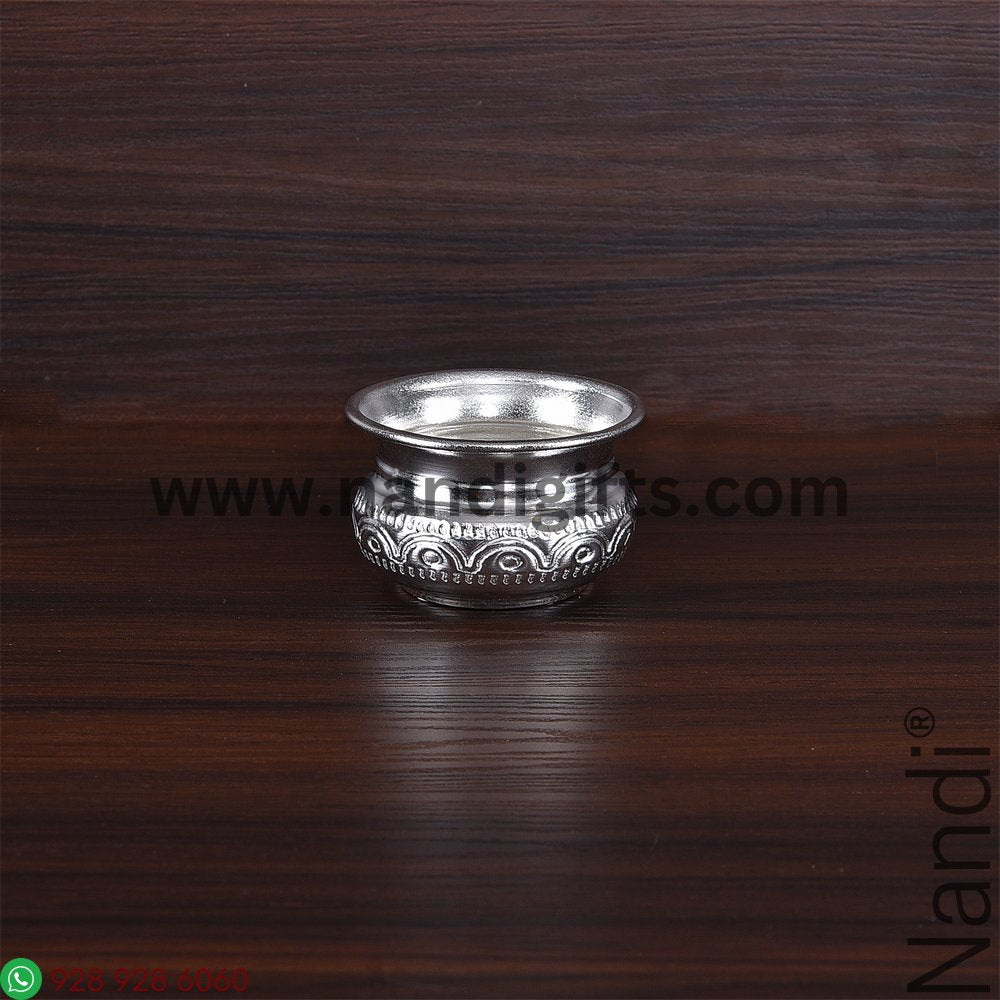 German Silver Matka Bowl New Small