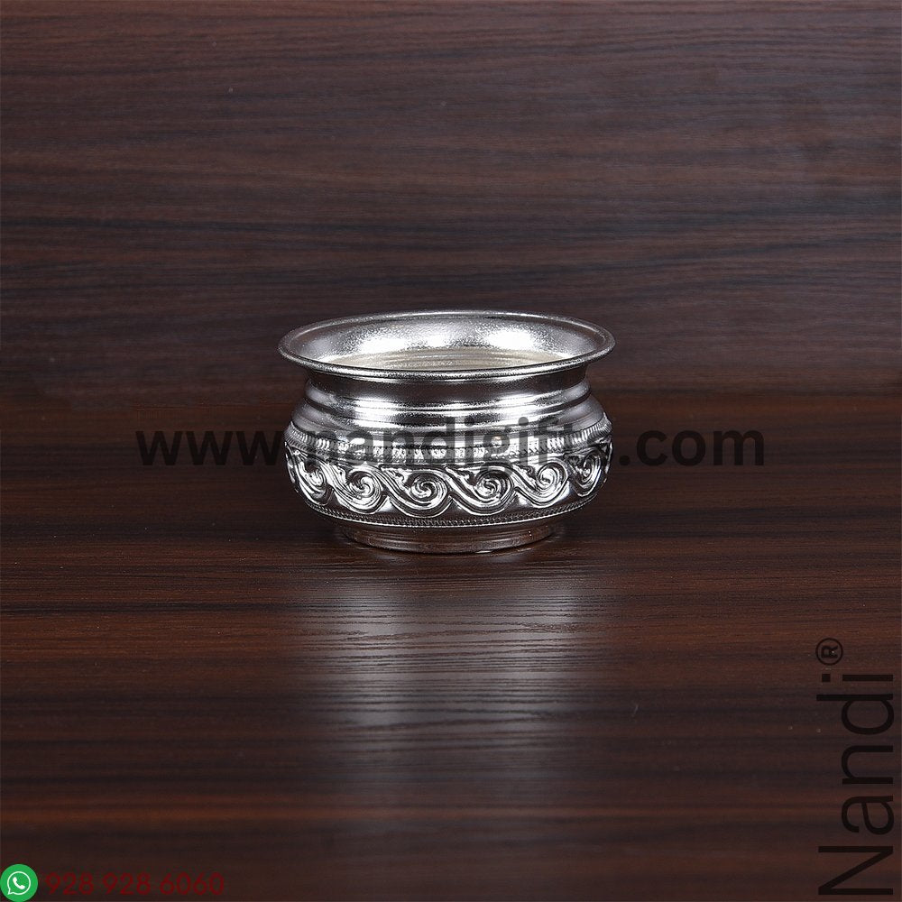 German Silver Matka Bowl New Medium