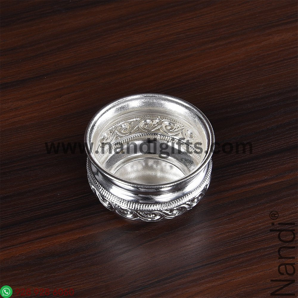 German Silver Matka Bowl New Medium