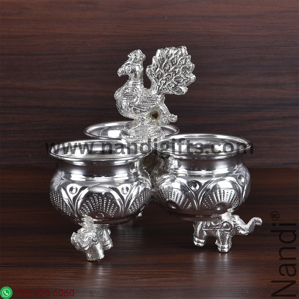 GSB Peacock Panchwala With Elephants 3B