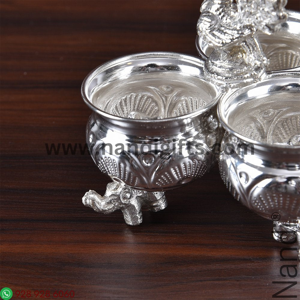 GSB Peacock Panchwala With Elephants 3B