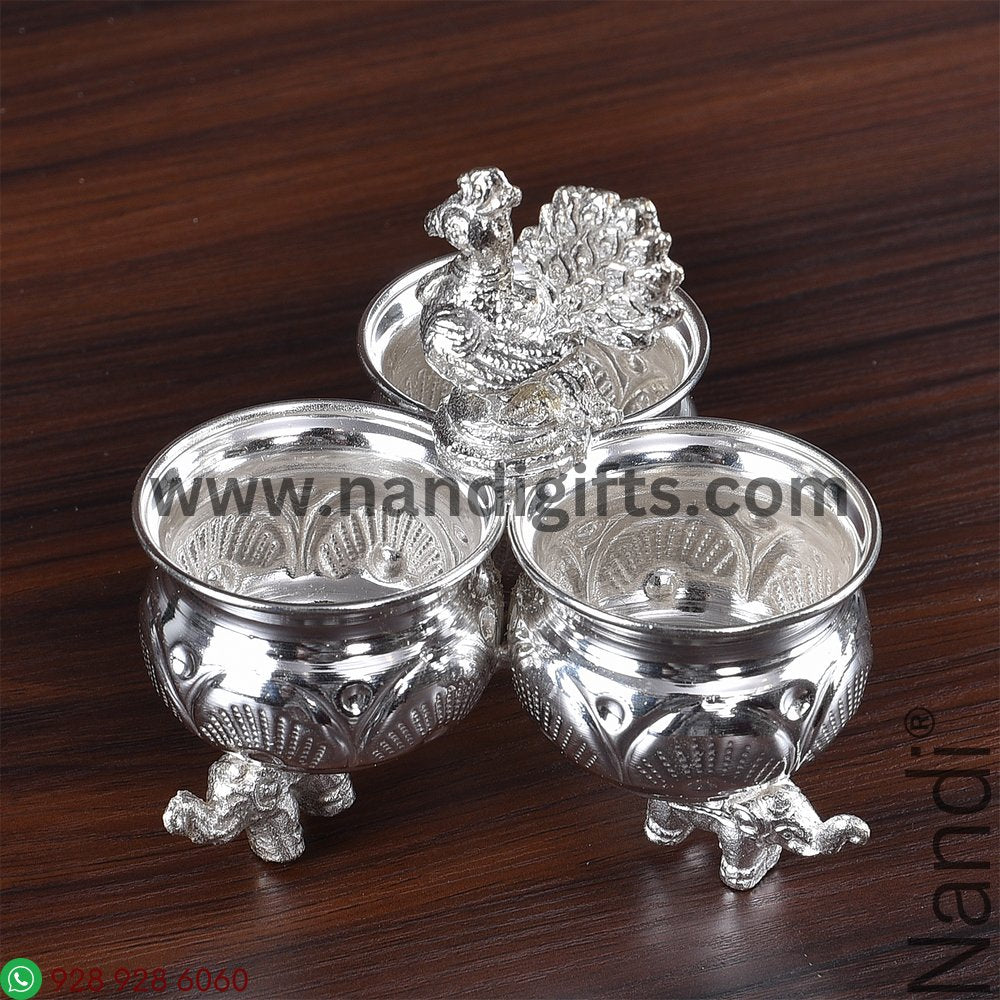 GSB Peacock Panchwala With Elephants 3B