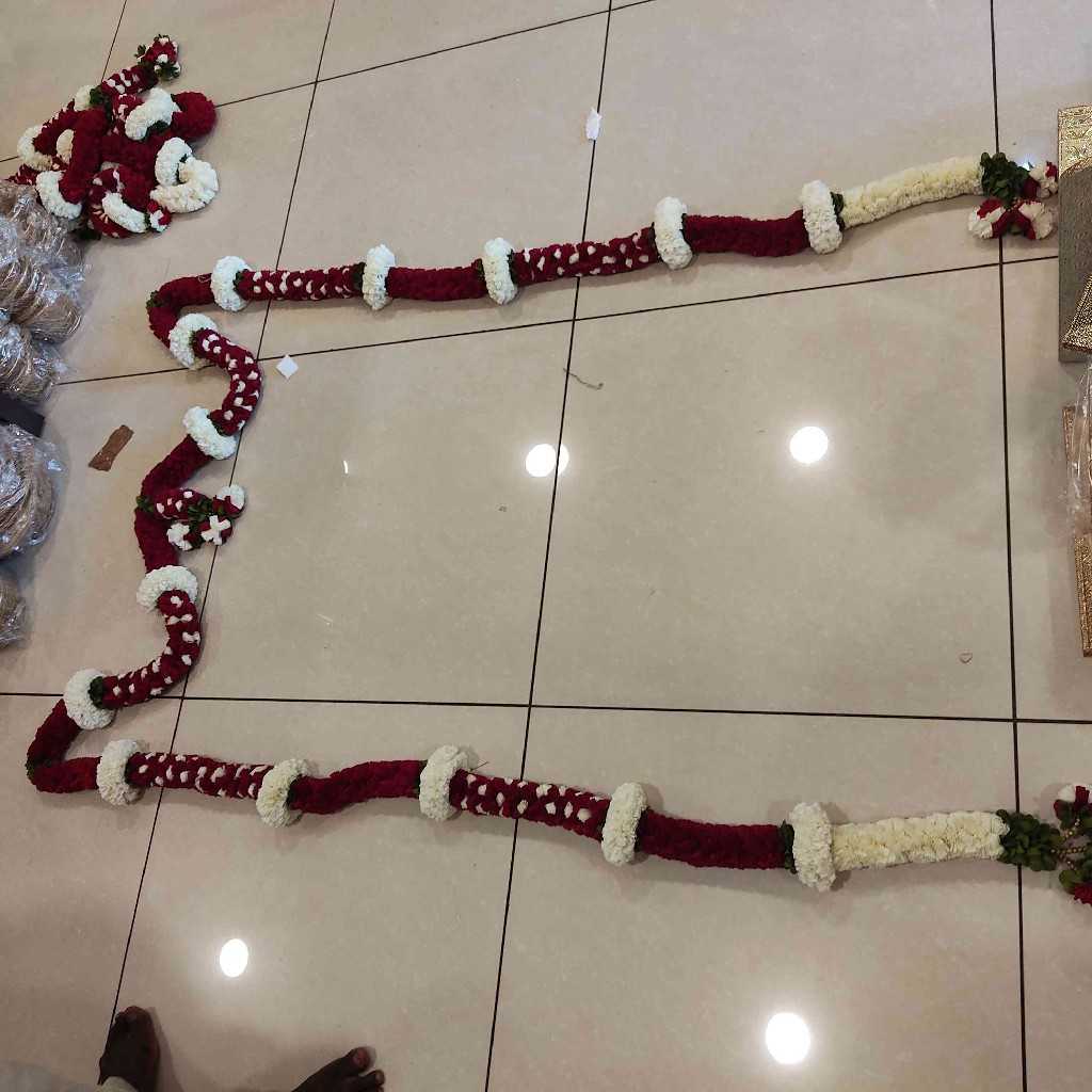 Ring Door set Toran Maroon