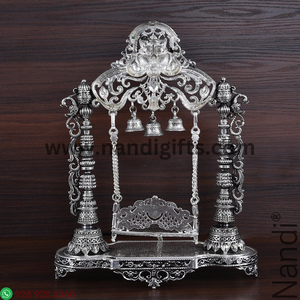 Antiq German Silver Peacock Jhula