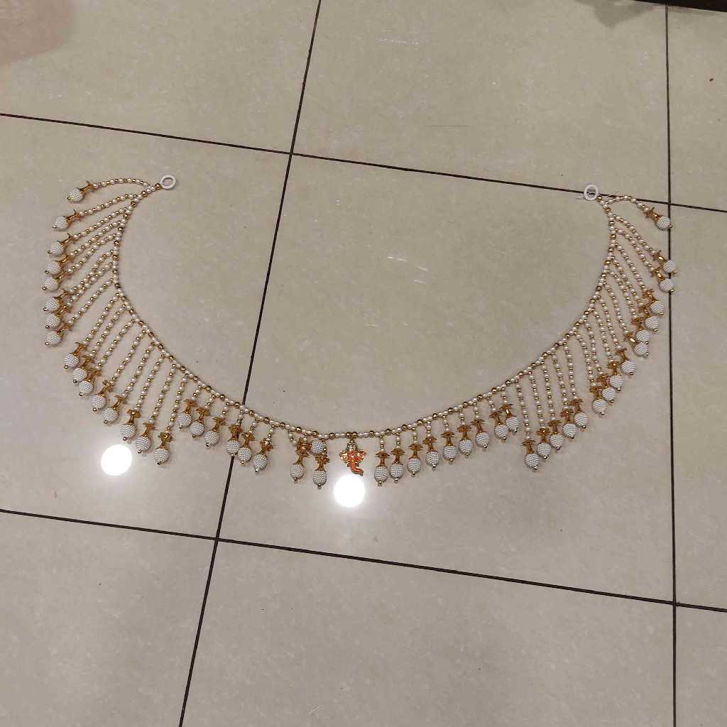 Pearl Ganesh Toran 50 Inch