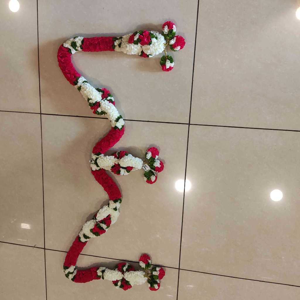 Spiral Chain Toran Pink Small