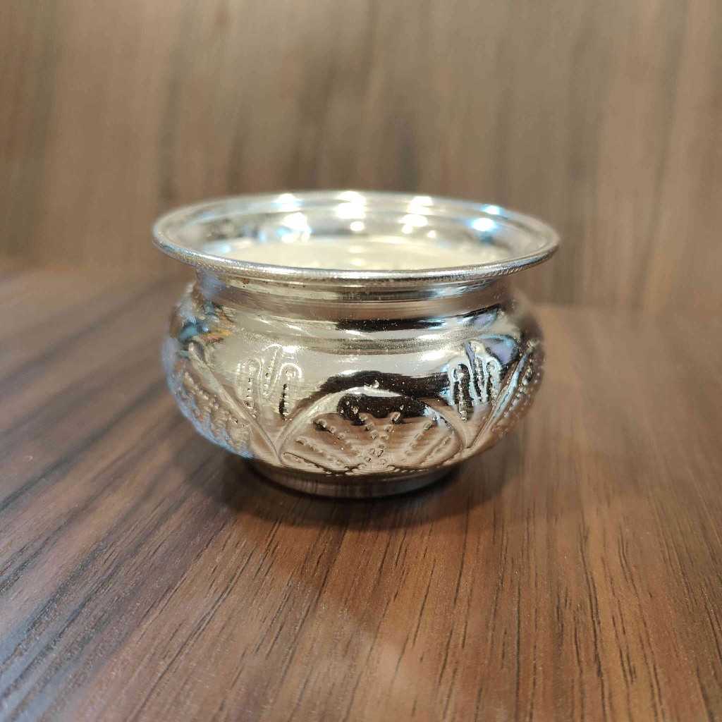 GERMAN SILVER MATKA BOWL NAKSHI MEDIUM 40