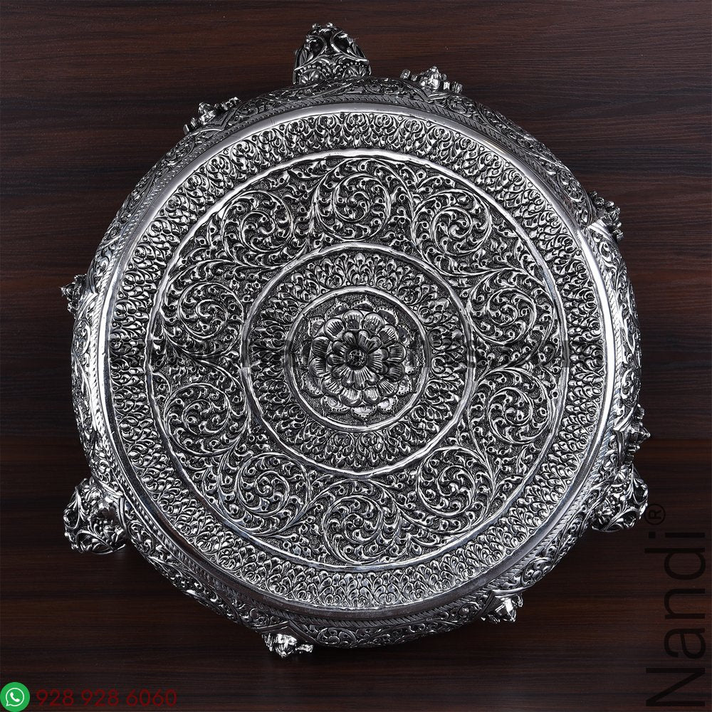 Antiq German Silver Mukkali 8