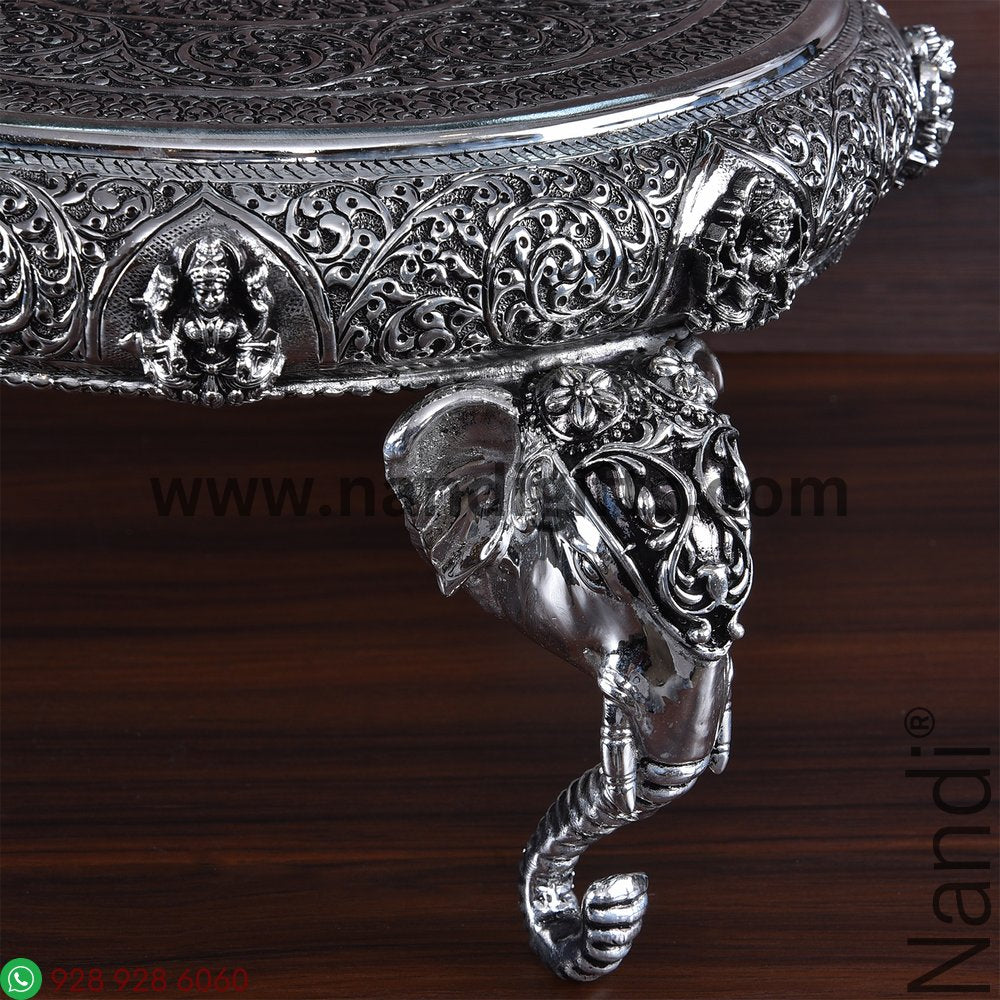 Antiq German Silver Mukkali 8