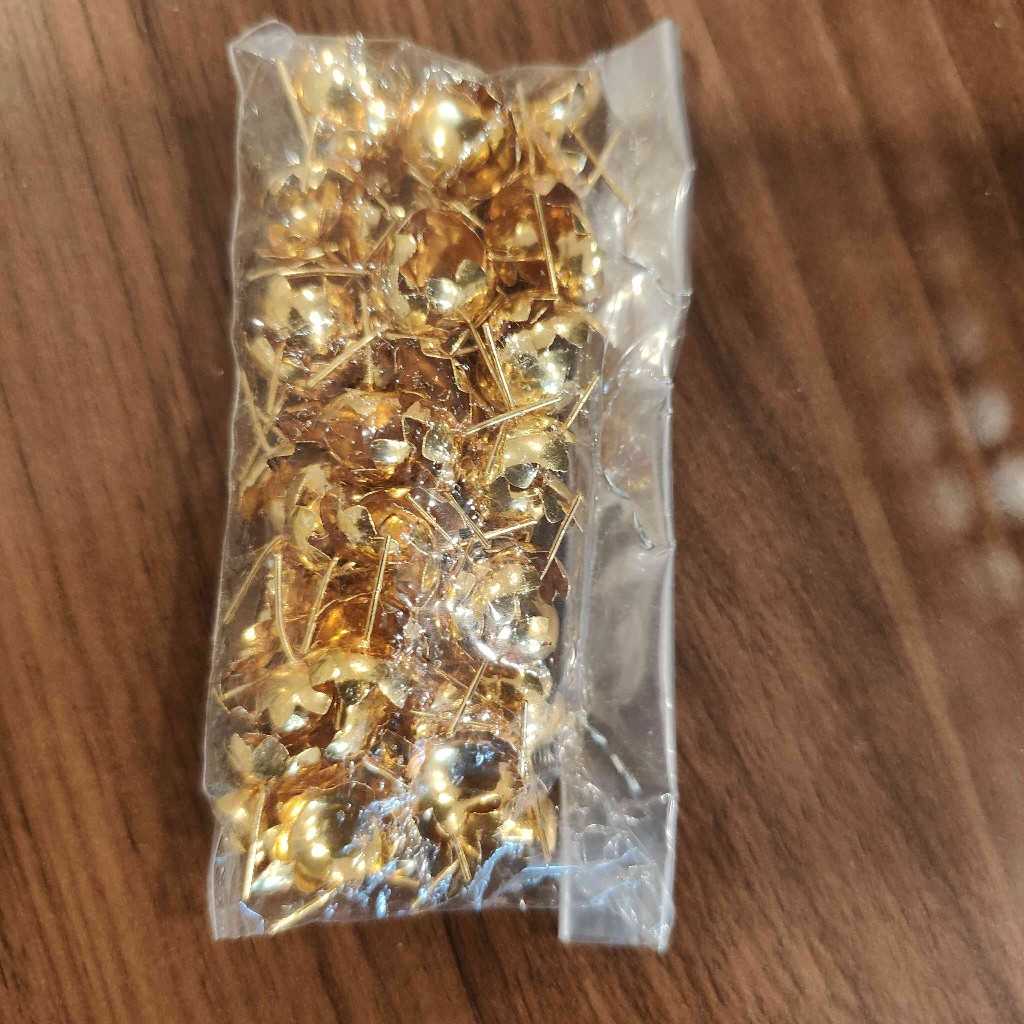 Gold Plated Flowers 108 Pcs