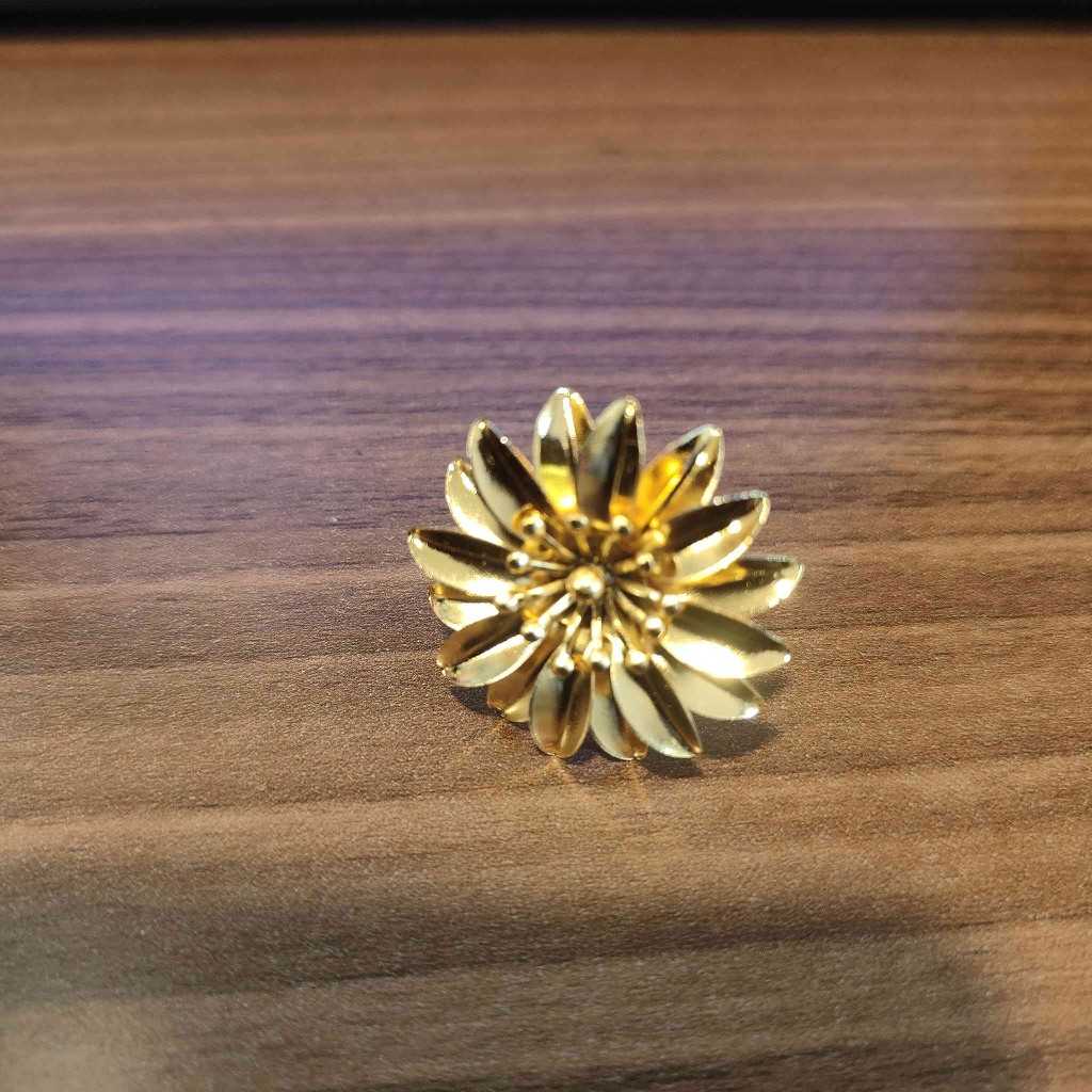 Gold Plated Flower New