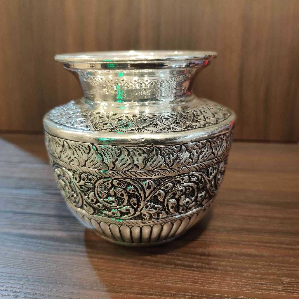 Antiq German Silver Kalash Medium