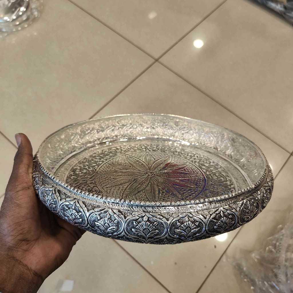 Antiq GS Floral Plate 10 Inch