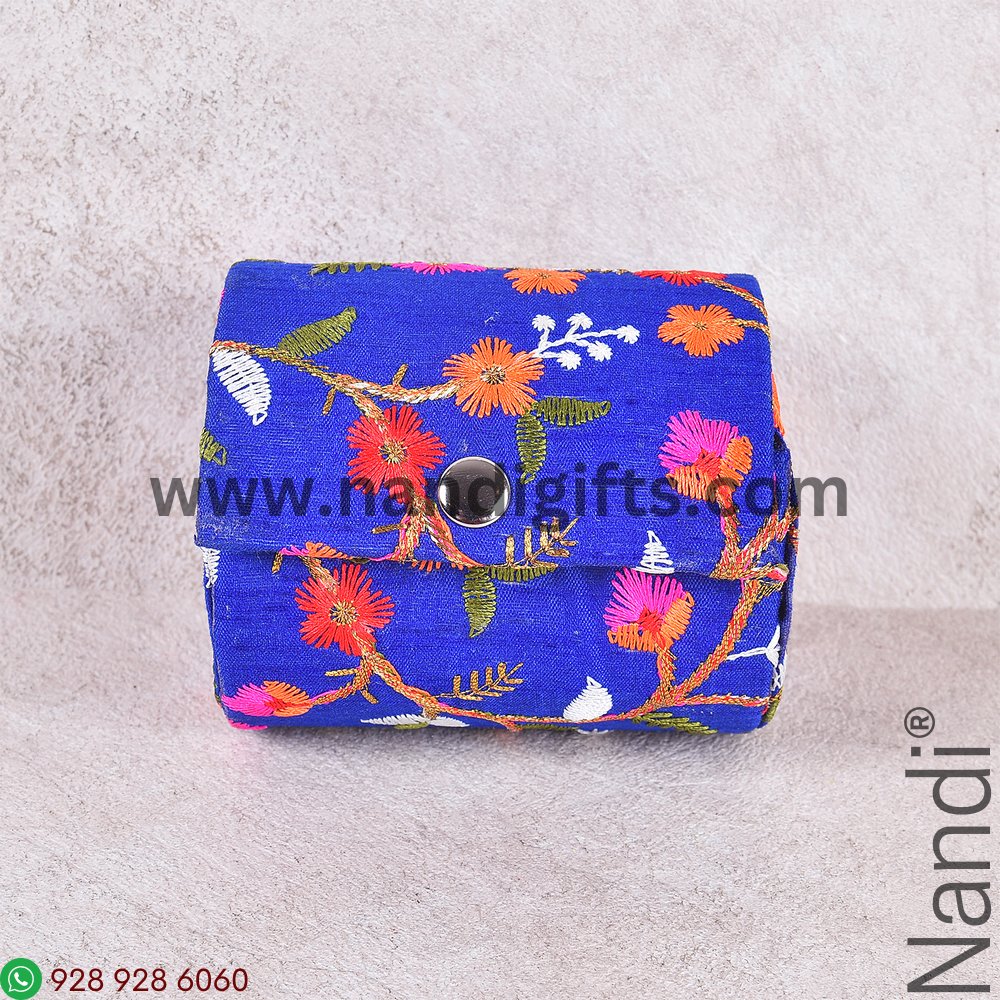 MultiColour Embroidery Bangle Box4 inch