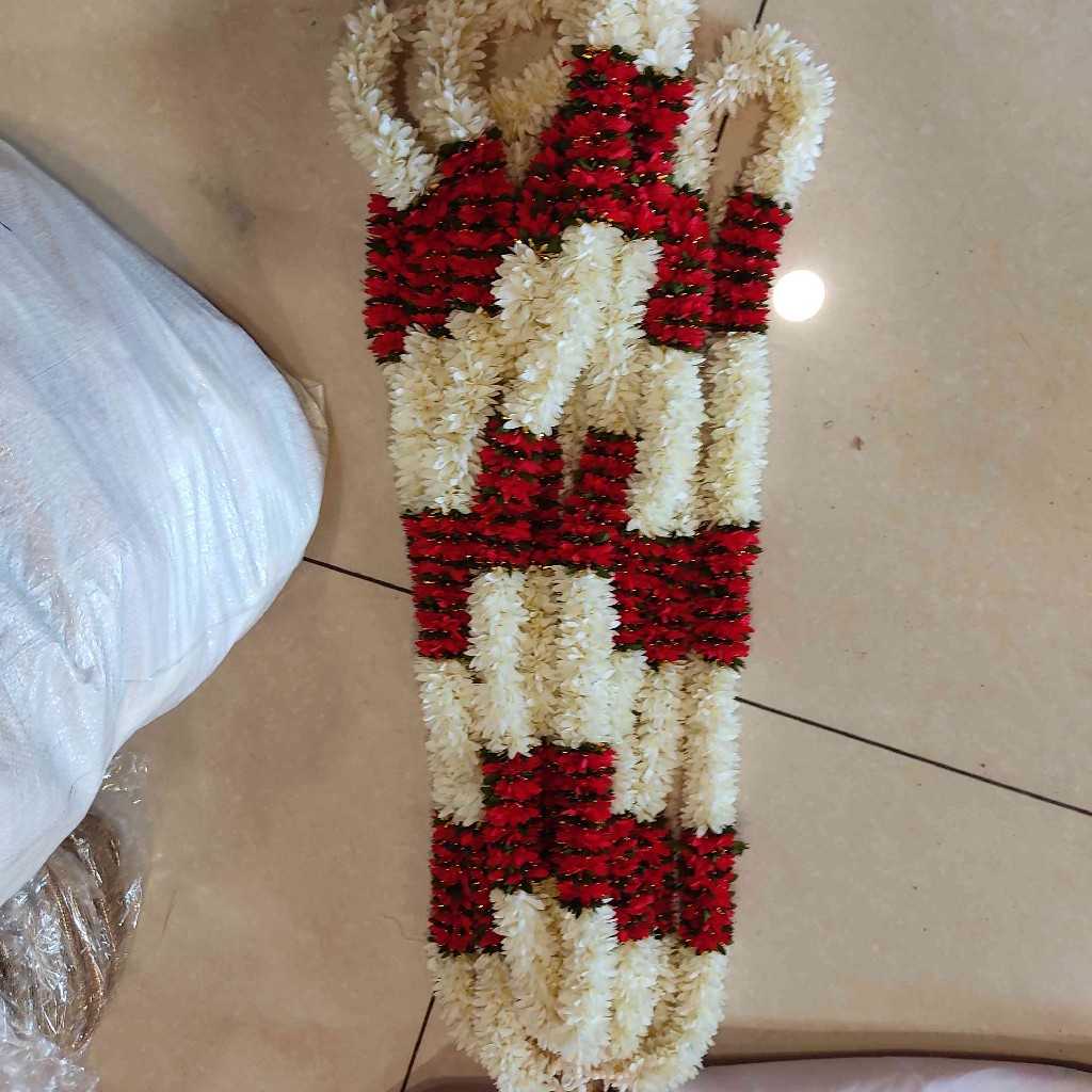 Jasmine Mala Golden Chakra White