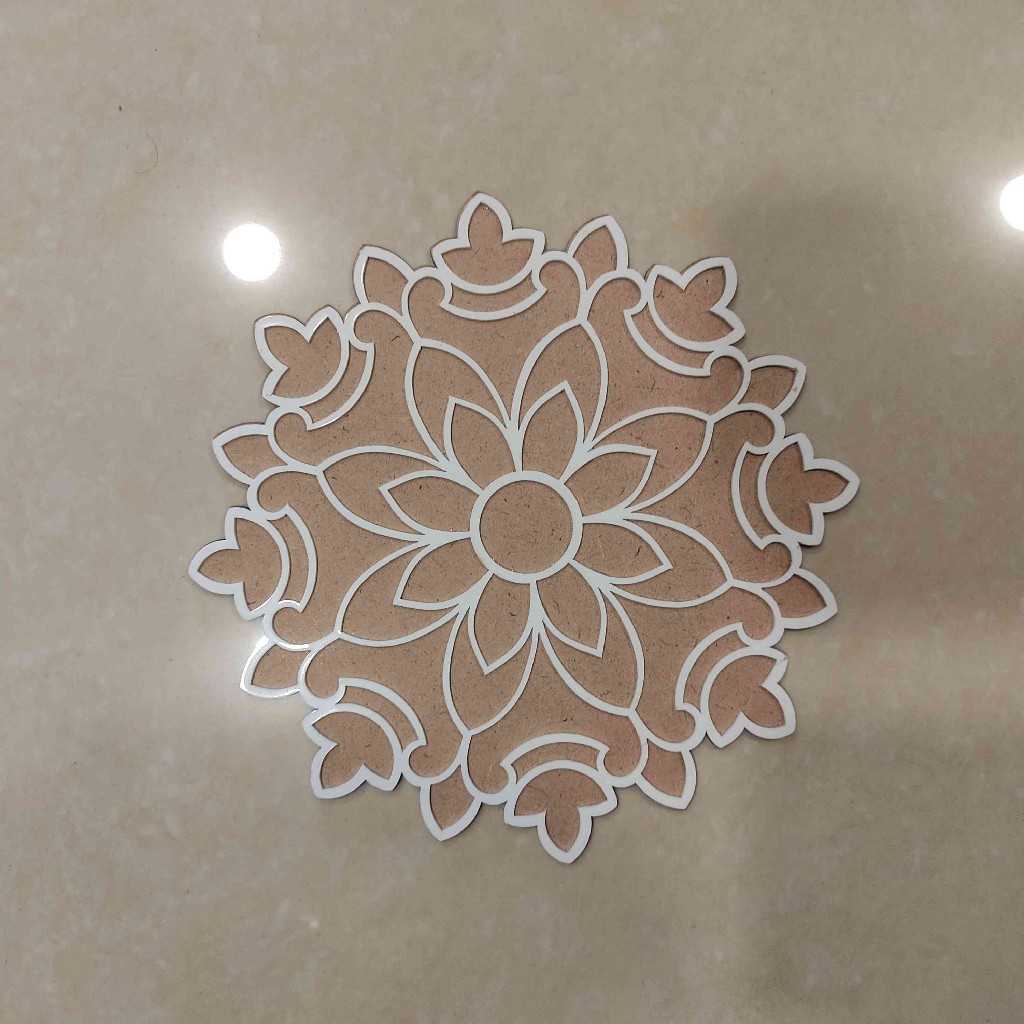 Rangoli Stencil Fillers Assorted 8