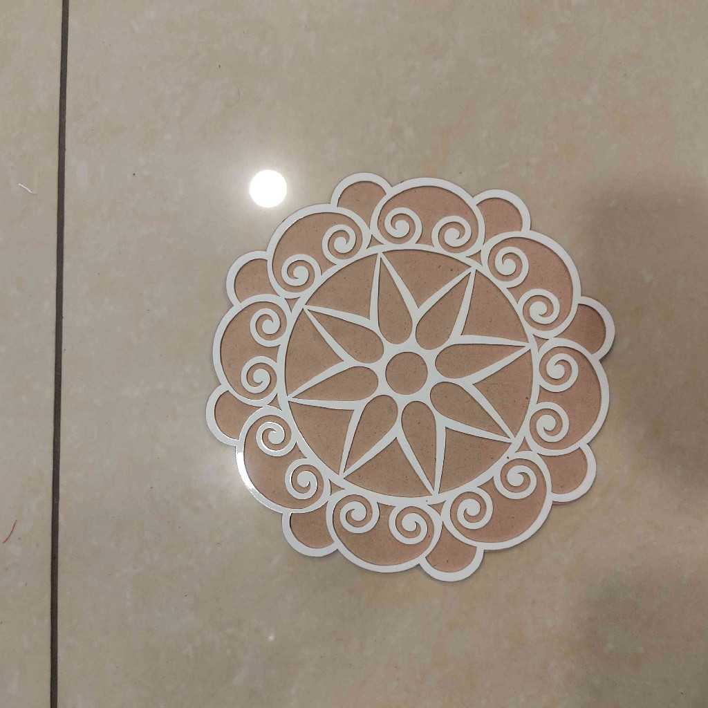 Rangoli Stencil Fillers Assorted 8