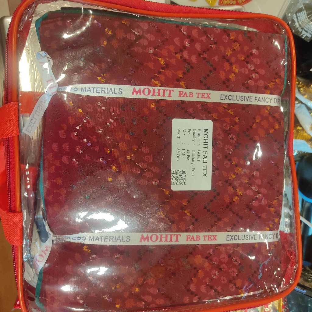 Cotton Discharge Print Blouse 1 Mtr