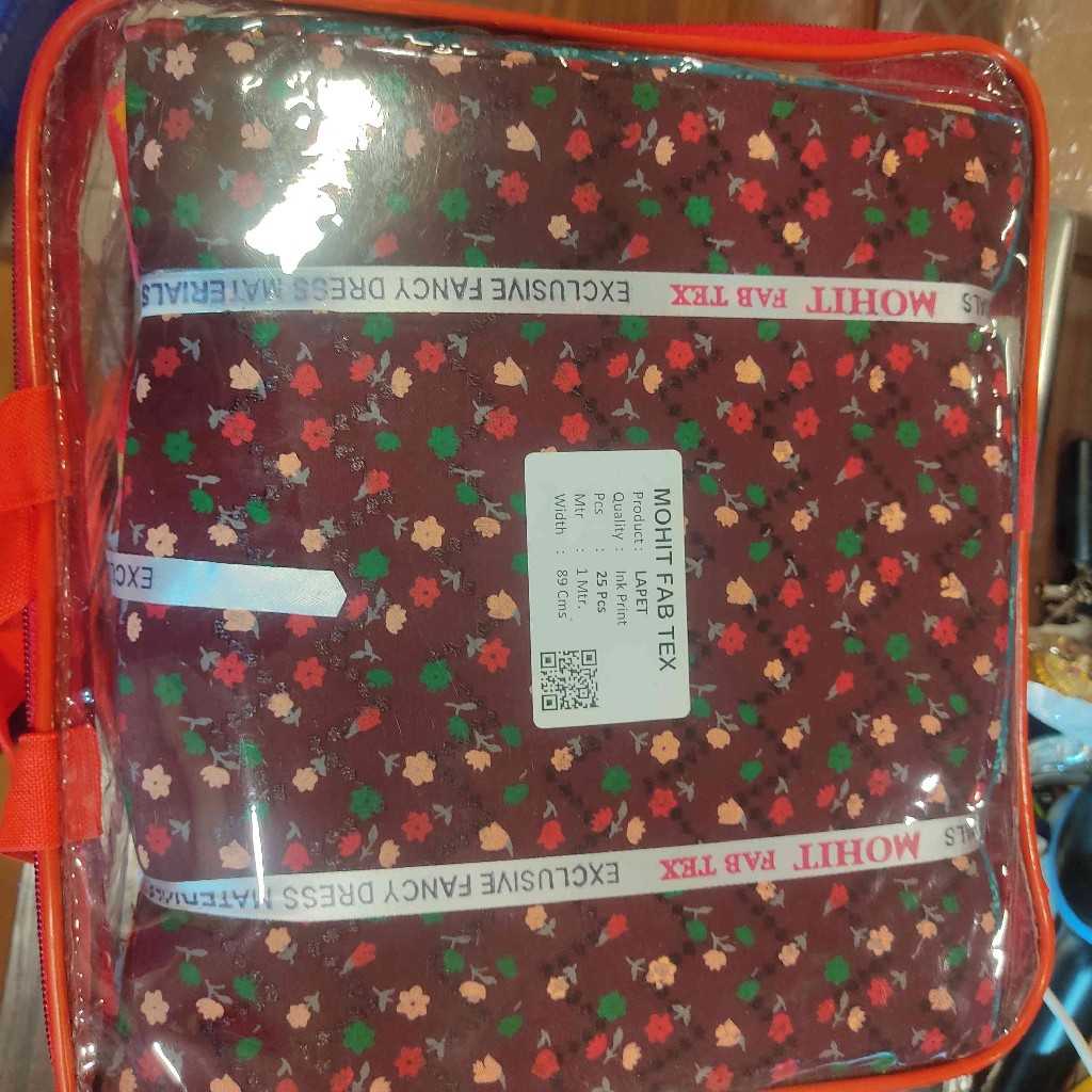 Cotton Ink Print Blouse 1 Mtr