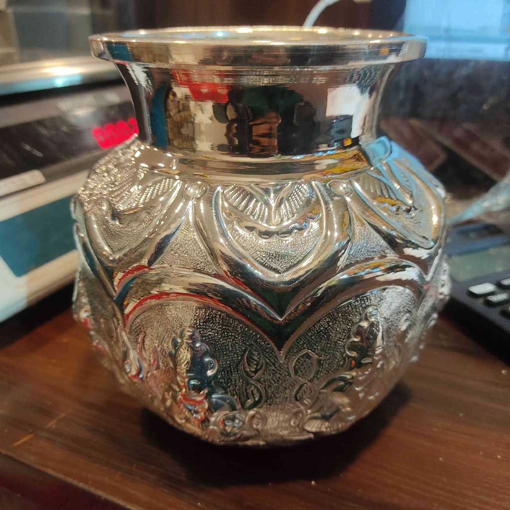 German Silver Kalash Ashtalakshmi 6