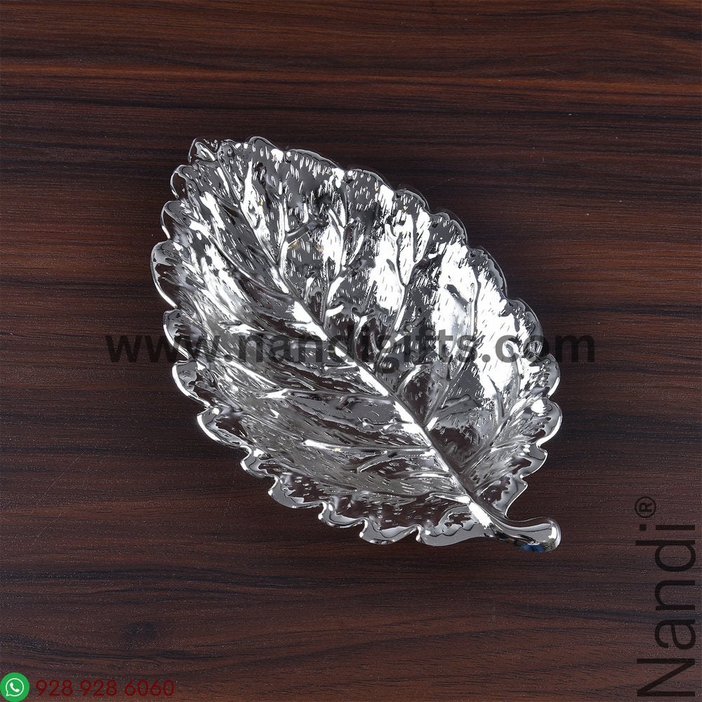 Imported GS Leaf Bowl 8 Inch